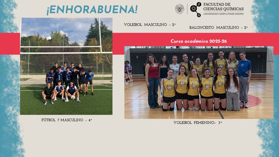 Enhorabuena a nuestros deportistas